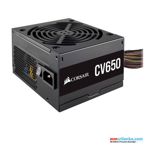 CORSAIR CV650 80 PLUS BRONZE POWER SUPPLY 